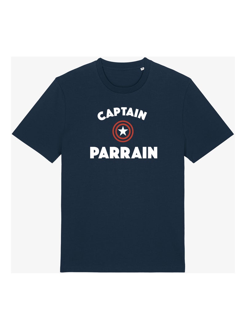 T-shirt Man - CAPTAIN PARRAIN Marineblauw - Kiabi