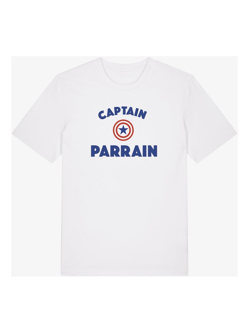 T-shirt Man - CAPTAIN PARRAIN Wit - Kiabi