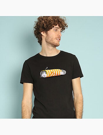 T-shirt Man - CAT IN THE PAPER