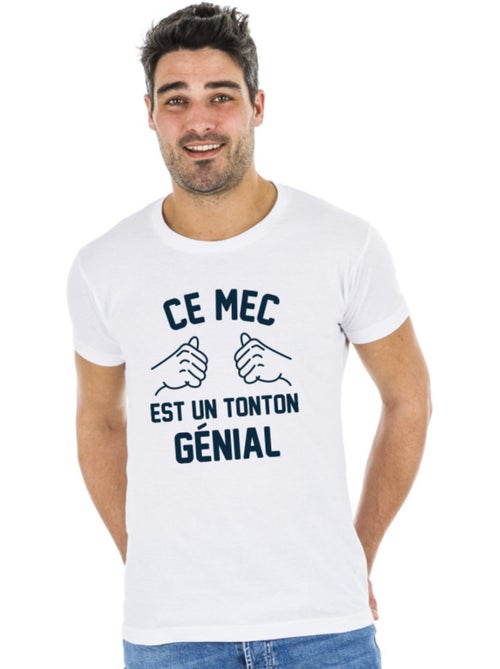 T-shirt Man - CE MEC EST UN TONTON GÉNIAL - Kiabi T-shirt Man - CE MEC EST UN TONTON GÉNIAL - Kiabi