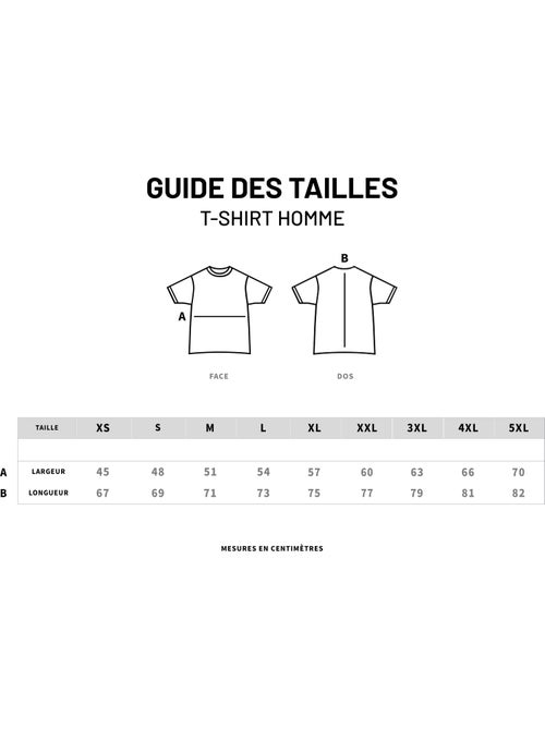 T-shirt Man - C'EST PAS DE LA CHANCE C'EST DU TALENT - Kiabi T-shirt Man - C'EST PAS DE LA CHANCE C'EST DU TALENT - Kiabi