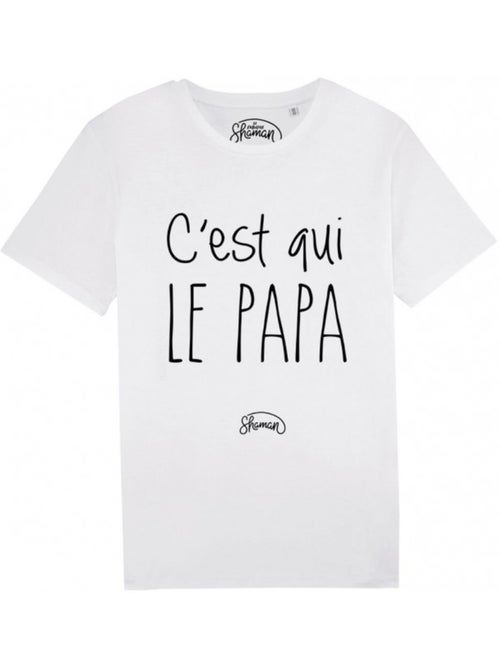 T-shirt Man - C'EST QUI LE PAPA - Kiabi T-shirt Man - C'EST QUI LE PAPA - Kiabi