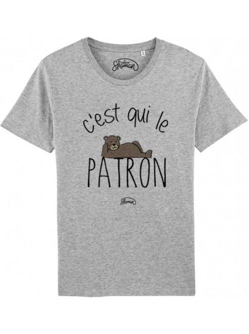 T-shirt Man - C'EST QUI LE PATRON - Kiabi T-shirt Man - C'EST QUI LE PATRON - Kiabi