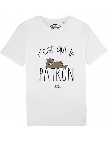 T-shirt Man - C'EST QUI LE PATRON