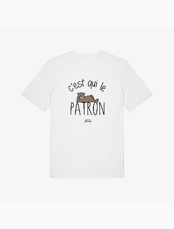 T-shirt Man - C'EST QUI LE PATRON