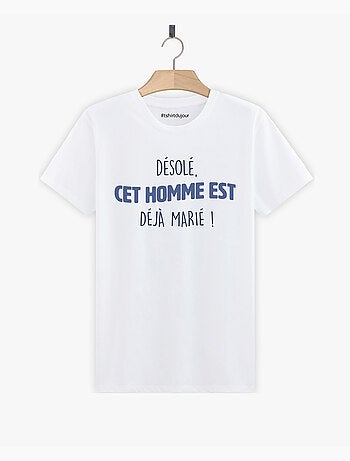 T-shirt Man - CET Man EST DÉJÀ MARIÉ