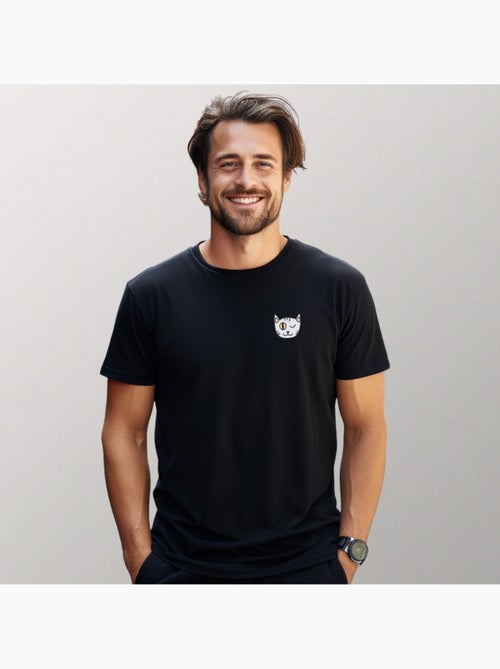 T-shirt Man - CHAT CLIN DOEIL CŒUR - Kiabi