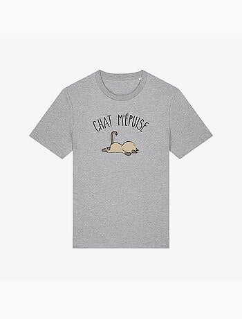 T-shirt Man - CHAT M'EPUISE