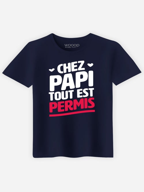 T-shirt Man - CHEZ PAPI TOUT EST PERMIS - Kiabi T-shirt Man - CHEZ PAPI TOUT EST PERMIS - Kiabi