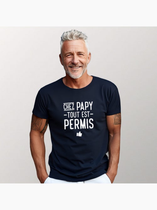 T-shirt Man - CHEZ PAPY TOUT EST PERMIS - Kiabi T-shirt Man - CHEZ PAPY TOUT EST PERMIS - Kiabi