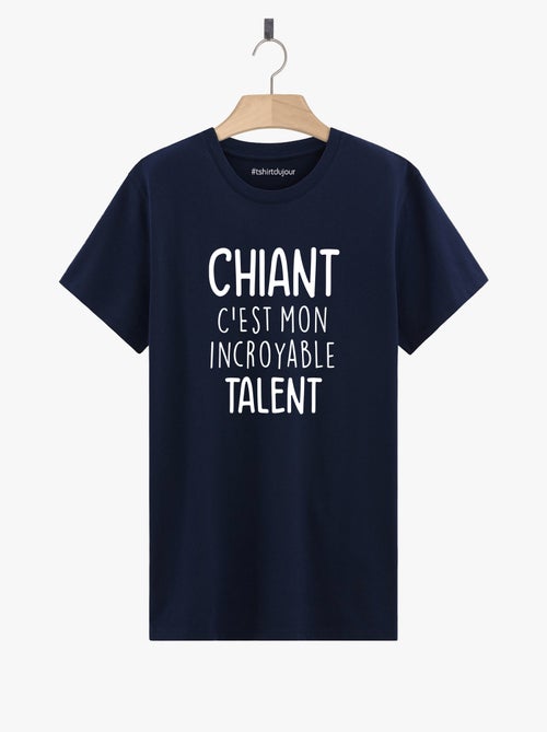 T-shirt Man - CHIANT C'EST MON INCROYABLE TALENT - Kiabi T-shirt Man - CHIANT C'EST MON INCROYABLE TALENT - Kiabi
