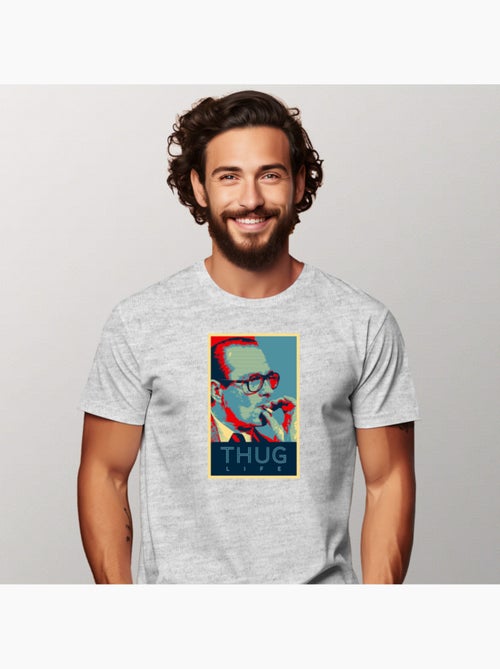 T-shirt Man - CHIRAC THUG LIFE - Kiabi T-shirt Man - CHIRAC THUG LIFE - Kiabi