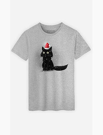 T-shirt Man - CHRISTMAS CAT