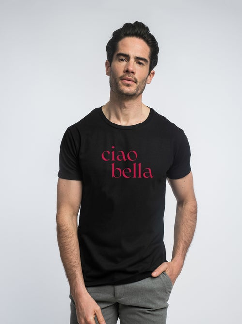 T-shirt Man - CIAO BELLA MPT - Kiabi T-shirt Man - CIAO BELLA MPT - Kiabi