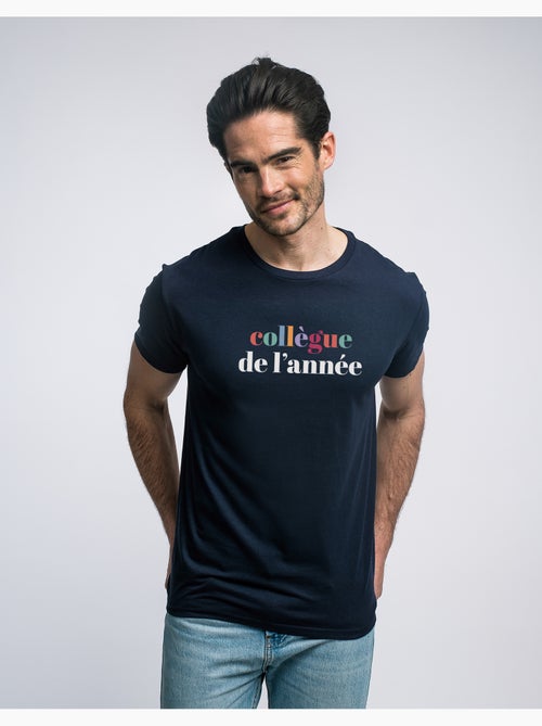 T-shirt Man - COLLÈGUE DE L'ANNÉE COLORÉ - Kiabi T-shirt Man - COLLÈGUE DE L'ANNÉE COLORÉ - Kiabi