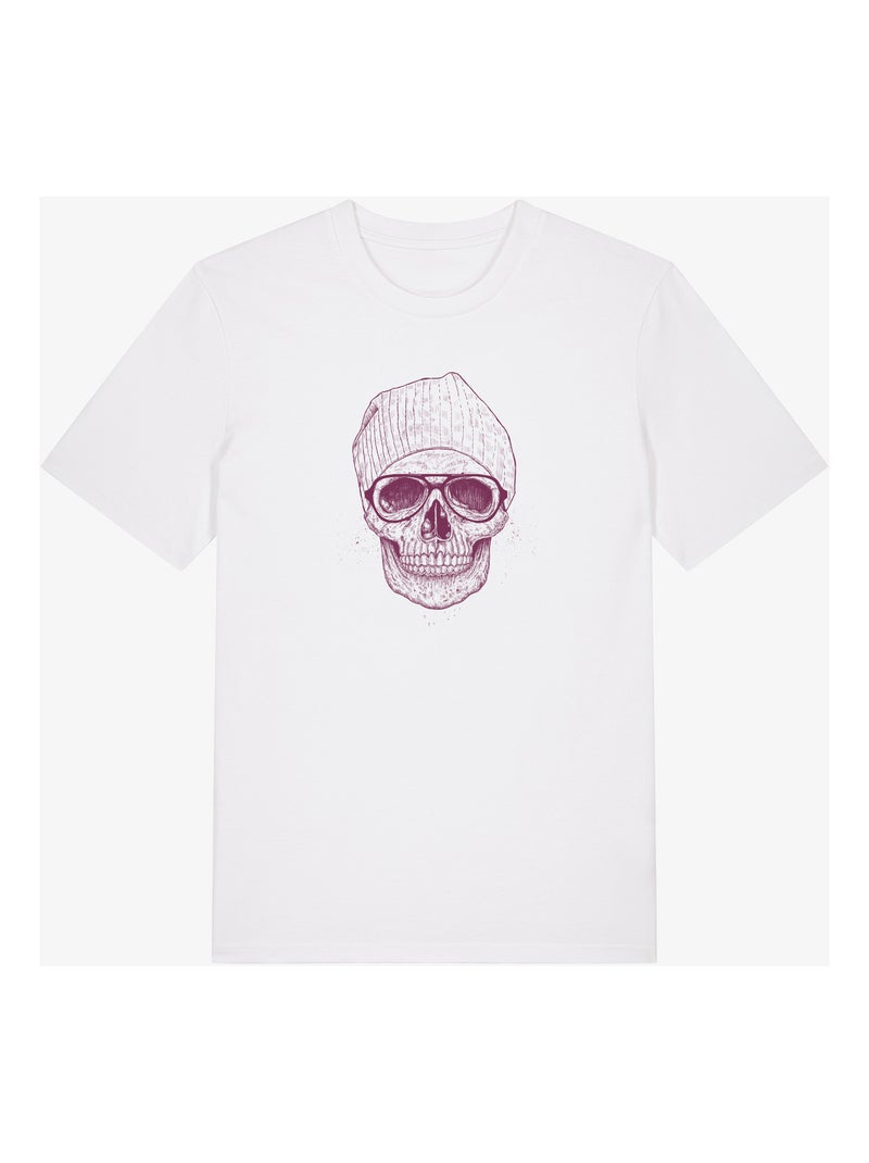 T-shirt Man - COOL SKULL Wit - Kiabi