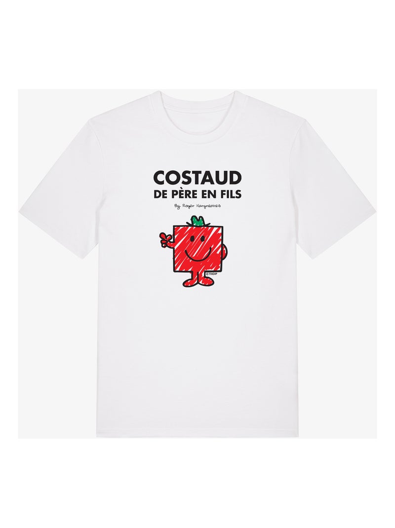 T-shirt Man - COSTAUD DE PÈRE EN FILS Wit - Kiabi