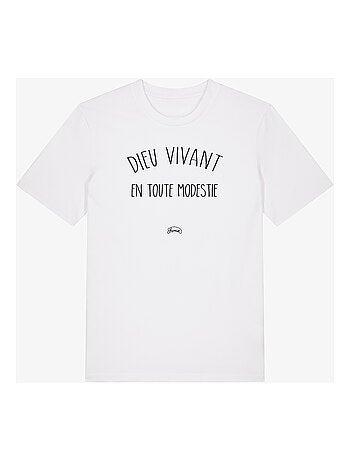 T-shirt Man - DIEU VIVANT EN TOUTE MODESTIE
