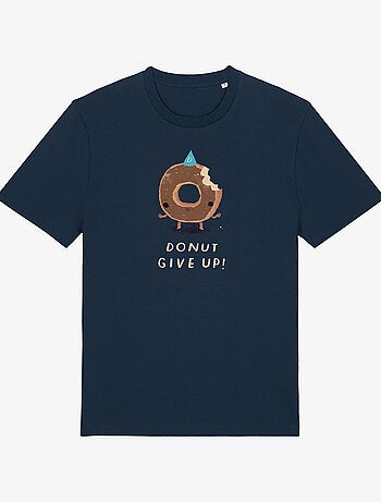 T-shirt Man - DONUT GIVE UP