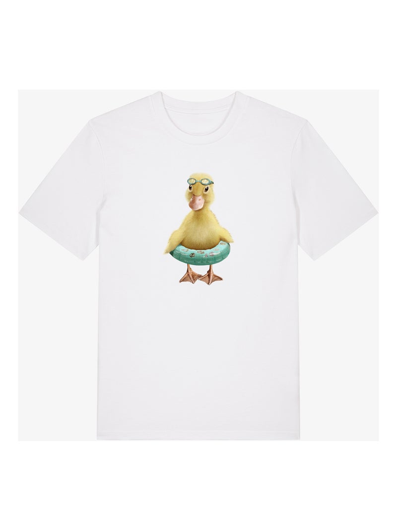 T-shirt Man - DUCK BOUEE Wit - Kiabi