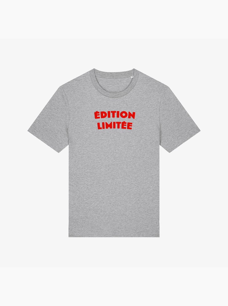 T-shirt Man - EDITION LIMITÉE 2 Gemêleerd grijs - Kiabi