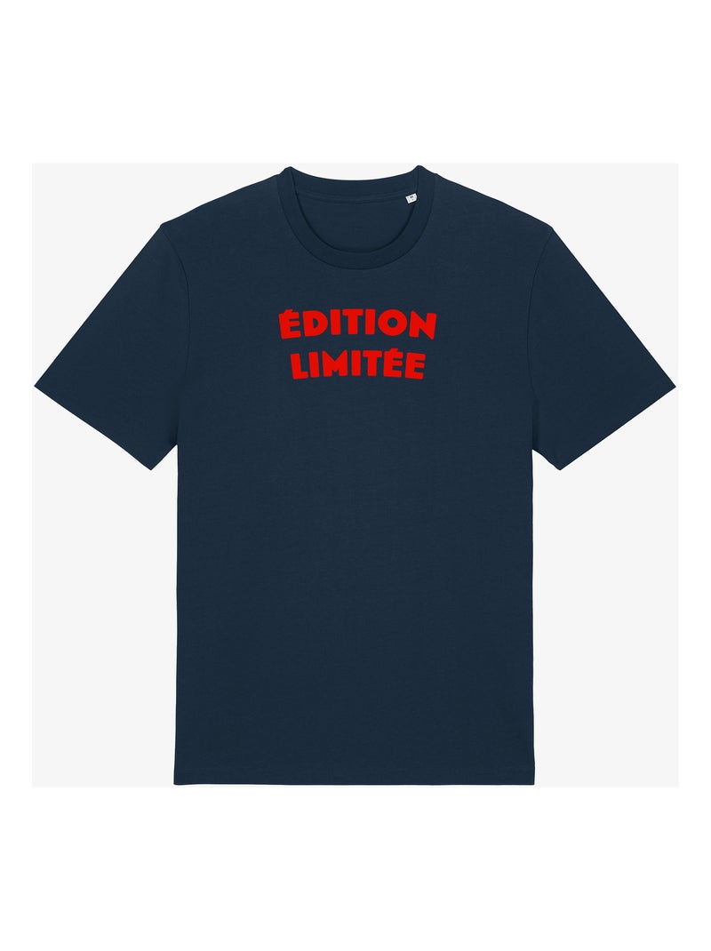 T-shirt Man - EDITION LIMITÉE 2 Marineblauw - Kiabi