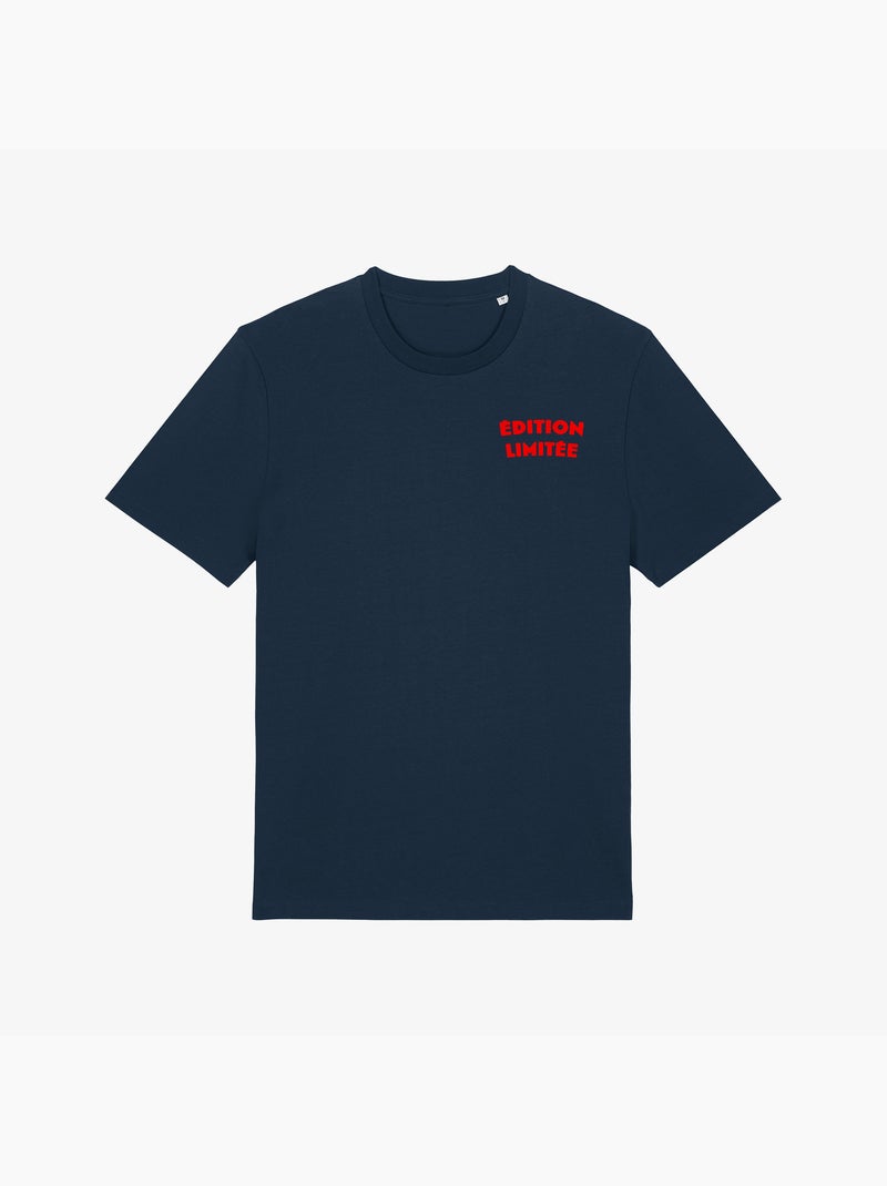 T-shirt Man - EDITION LIMITÉE CŒUR Marineblauw - Kiabi