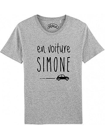 T-shirt Man - EN VOITURE SIMONE