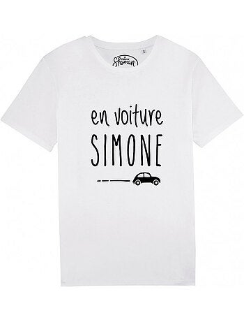 T-shirt Man - EN VOITURE SIMONE