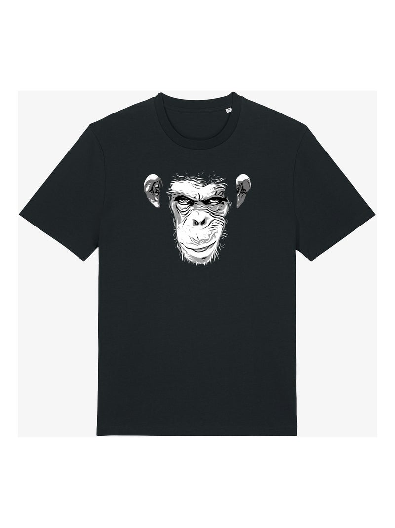 T-shirt Man - EVIL MONKEY Zwart - Kiabi