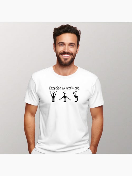 T-shirt Man - EXERCICE DU WEEK-END - Kiabi T-shirt Man - EXERCICE DU WEEK-END - Kiabi