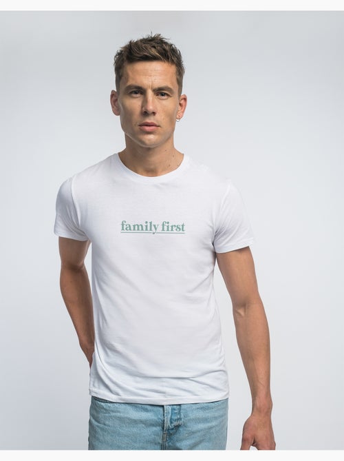 T-shirt Man - FAMILY FIRST VERT - Kiabi T-shirt Man - FAMILY FIRST VERT - Kiabi