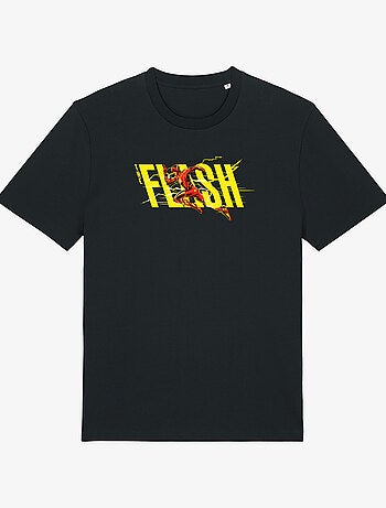 T-shirt Man - FLASH YELLOW SAVING THE FUTURE AND PAST