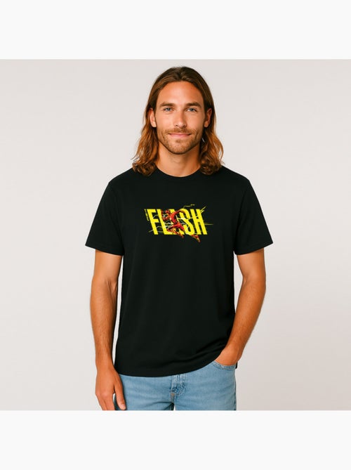T-shirt Man - FLASH YELLOW SAVING THE FUTURE AND PAST - Kiabi T-shirt Man - FLASH YELLOW SAVING THE FUTURE AND PAST - Kiabi