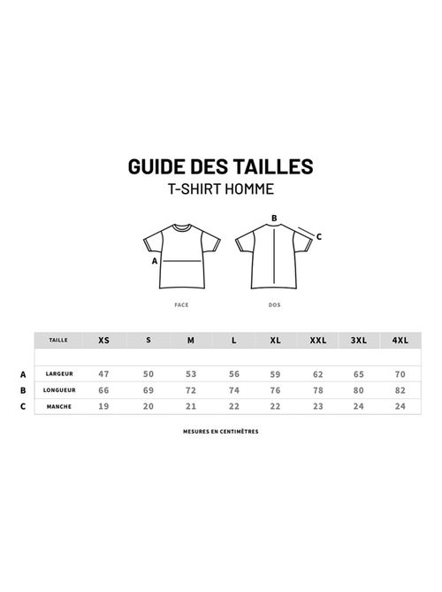 T-shirt Man - FLASH YELLOW SAVING THE FUTURE AND PAST - Kiabi T-shirt Man - FLASH YELLOW SAVING THE FUTURE AND PAST - Kiabi