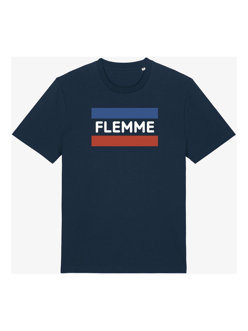 T-shirt Man - FLEMME Marineblauw - Kiabi