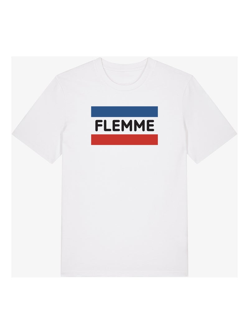 T-shirt Man - FLEMME Wit - Kiabi