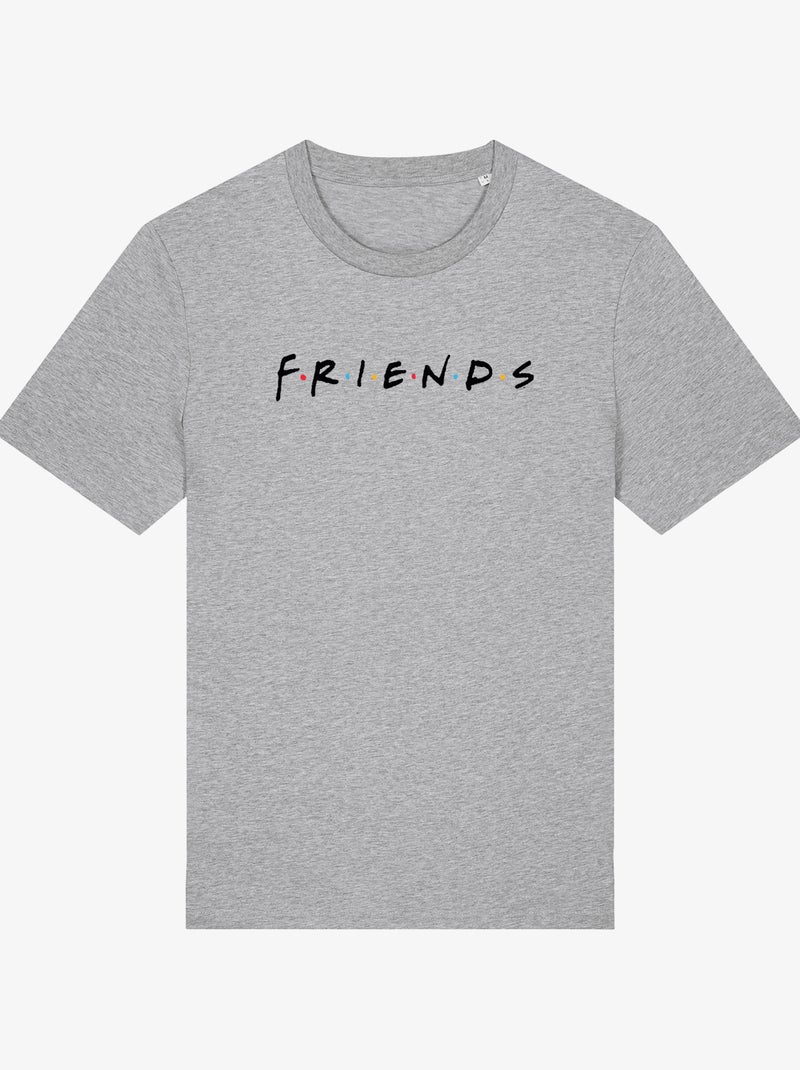 T-shirt Man - FRIENDS LOGO BLACK Gemêleerd grijs - Kiabi