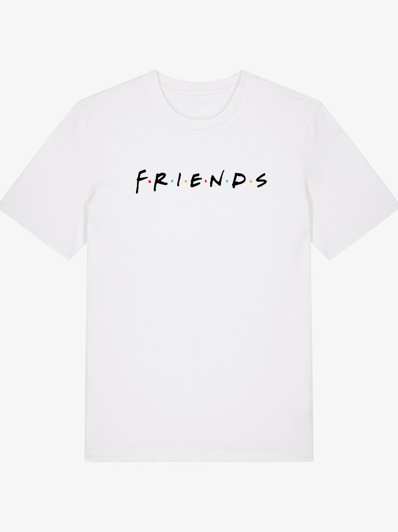 T-shirt Man - FRIENDS LOGO BLACK Wit - Kiabi