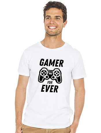 T-shirt Man - GAMER FOR EVER