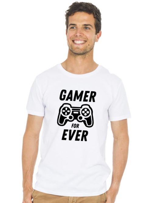 T-shirt Man - GAMER FOR EVER - Kiabi