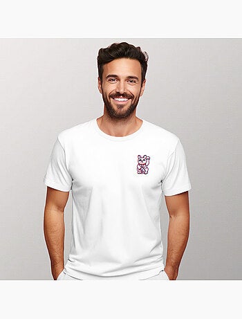 T-shirt Man - GLITCH CAT