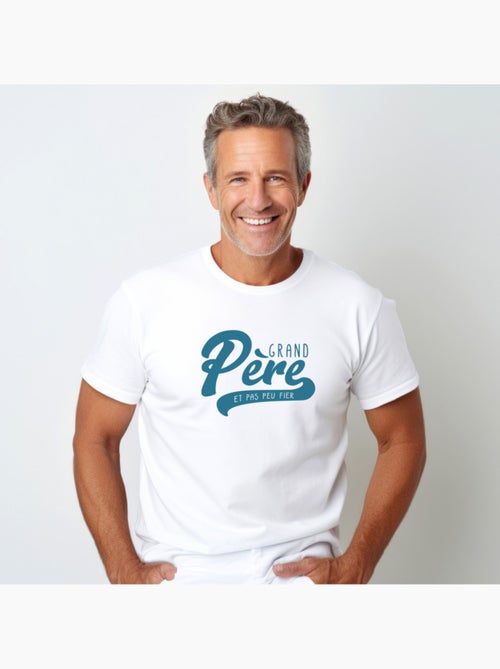 T-shirt Man - GRAND PÈRE ET PAS PEU FIER - Kiabi T-shirt Man - GRAND PÈRE ET PAS PEU FIER - Kiabi