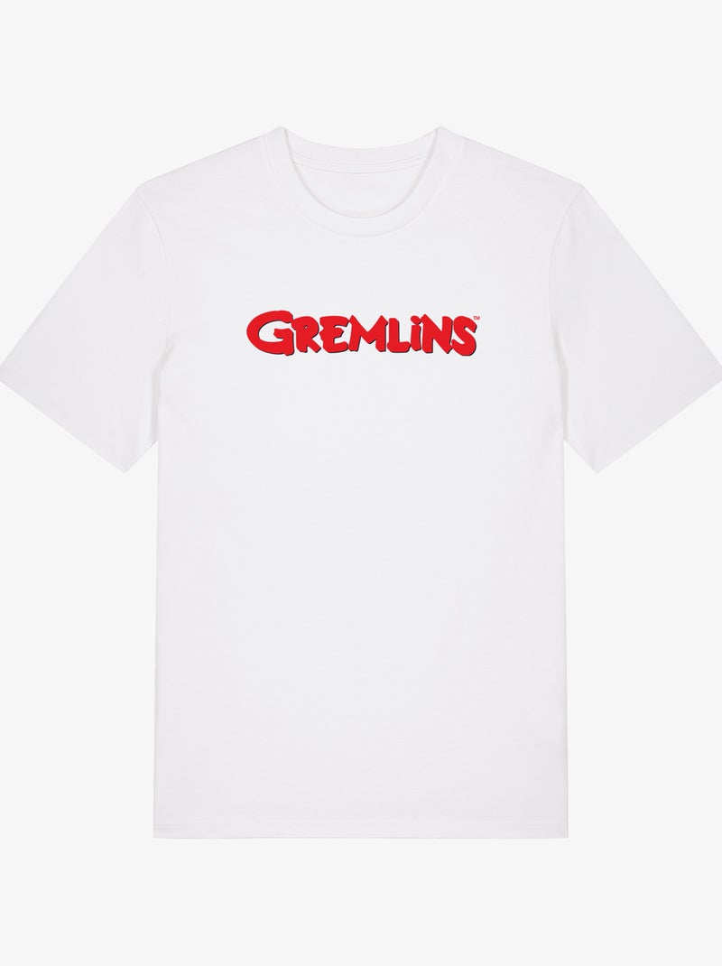 T-shirt Man - GREMLINS LOGO Wit - Kiabi