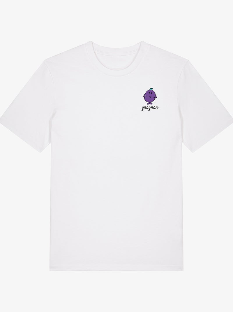 T-shirt Man - GROGNON COEUR Wit - Kiabi