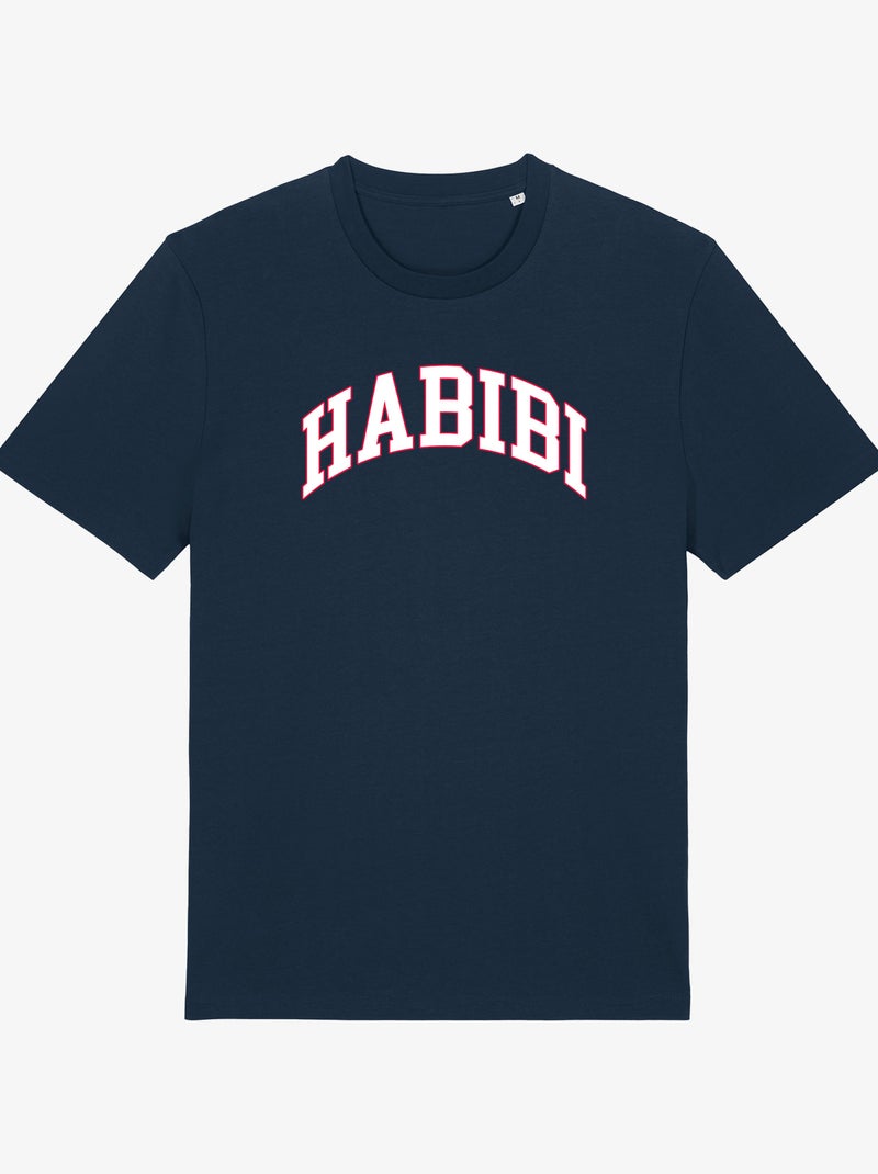 T-shirt Man - HABIBI Marineblauw - Kiabi