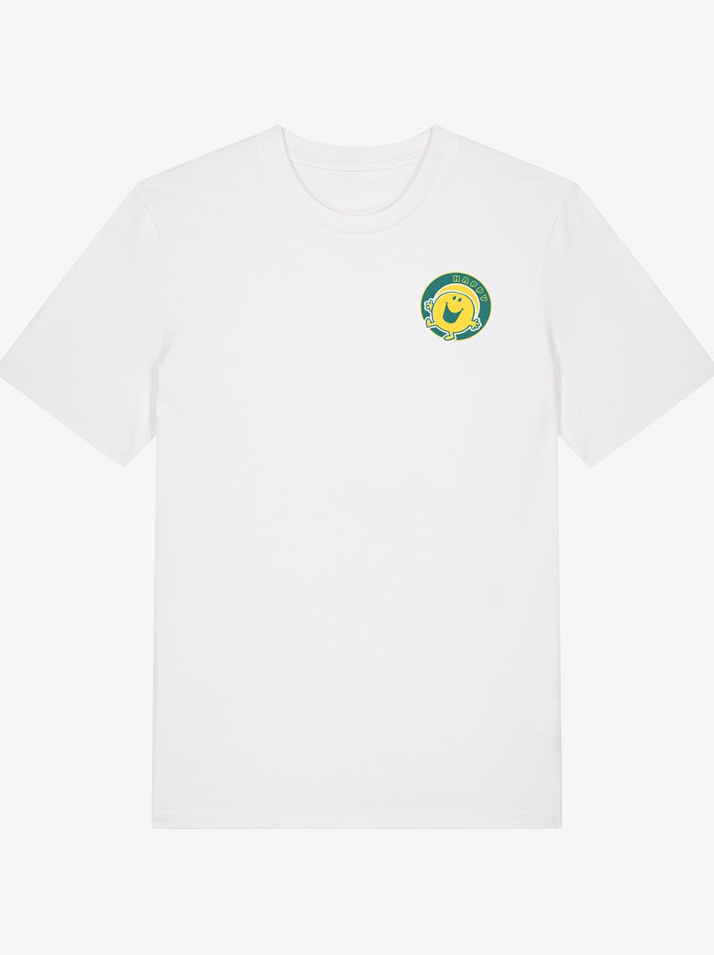 T-shirt Man - HAPPY COEUR Wit - Kiabi