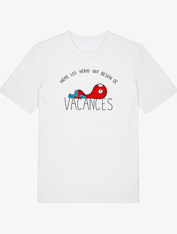 T-shirt Man - HEROS VACANCES SPIDER