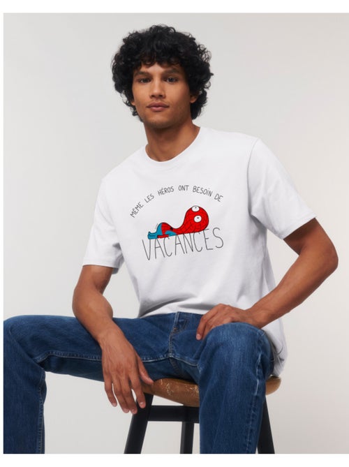 T-shirt Man - HEROS VACANCES SPIDER - Kiabi T-shirt Man - HEROS VACANCES SPIDER - Kiabi