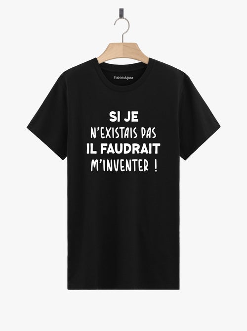 T-shirt Man - IL FAUDRAIT M'INVENTER - Kiabi T-shirt Man - IL FAUDRAIT M'INVENTER - Kiabi